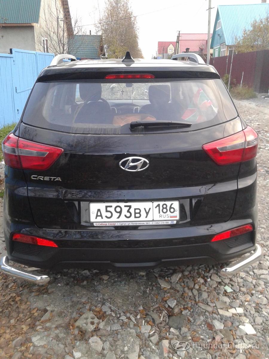 Creta Club: черный Hyundai Creta